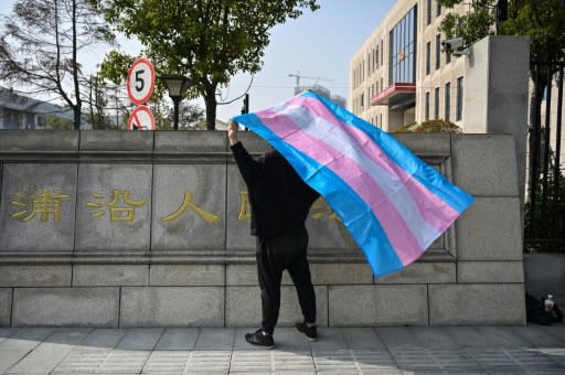 Yang, who asked that her full name not be used to avoid prejudicing her case, says transgenders still find acceptance to be elusive in China