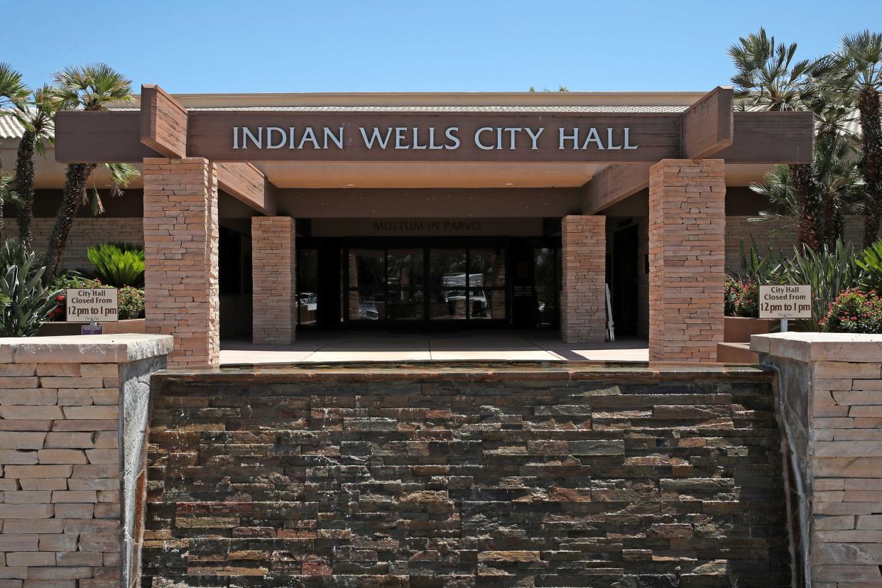 Indian Wells City Hall is located on Eldorado Drive in Indian Wells, Calif., on Thursday, May 19, 2022. 