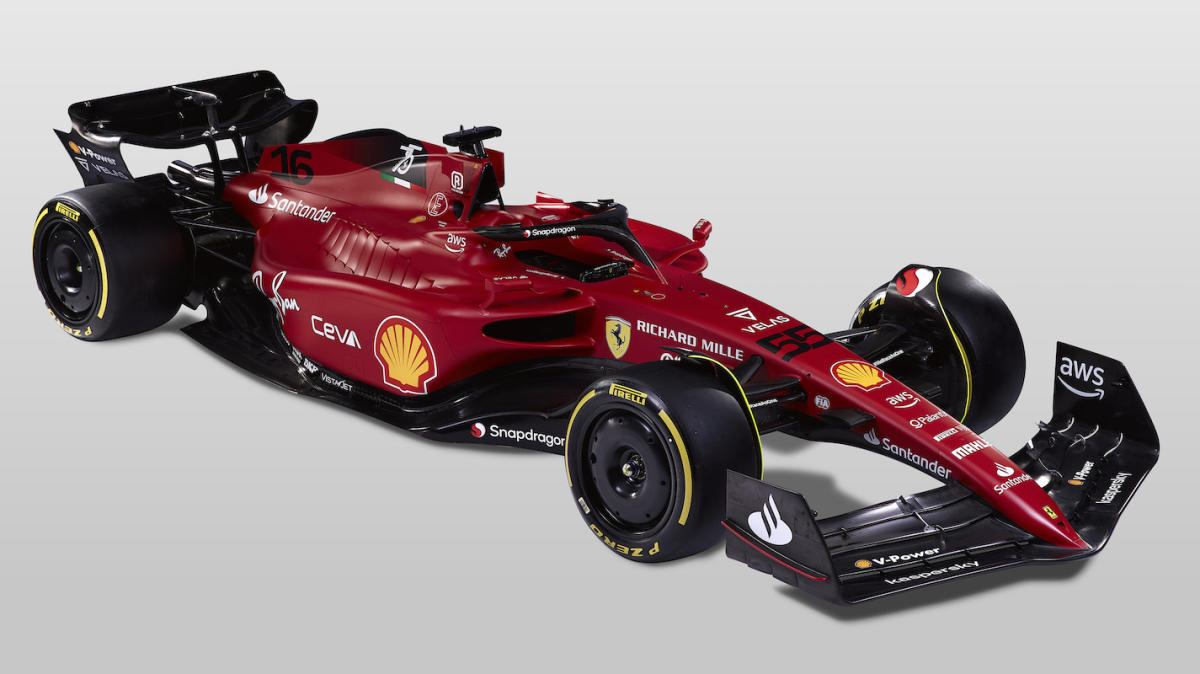 Ferrari車隊發表22年新賽車f1 75