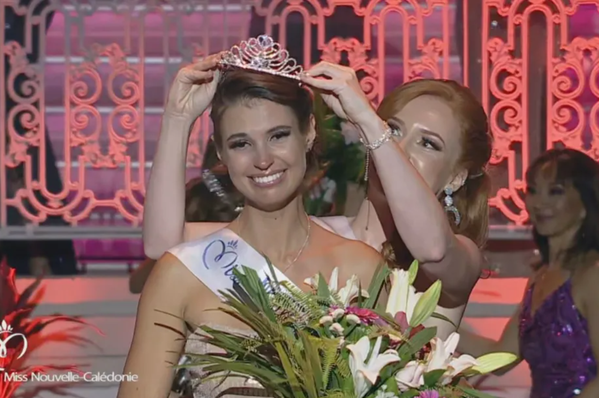 Mathilda Lelong sacrée Miss Nouvelle-Calédonie le 9 septembre 2023.