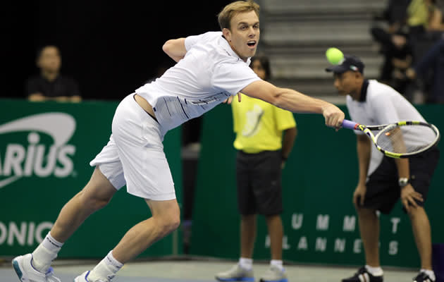 <p><b>Sam Querrey (USA)</b></p> <p><b>World No.22</b></p> <br> <p>Querrey represents North America at Clash of Continents 2012. He was introduced to tennis by his mum at the age of four and even turned down a full scholarship with the University of Southern California to turn pro in 2006. The 1.98m tall player is the second-highest ranked American on the ATP World Tour and currently holds the record for the most number of consecutive aces served in a match.</p> <br> <p>(Photo courtesy of Clash of Continents/Ron Angle)</p>