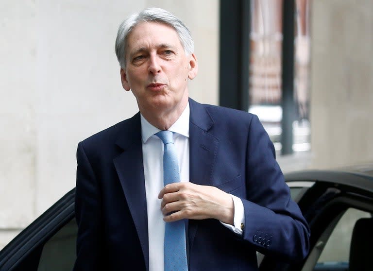 Philip Hammond says he will quit as chancellor if Boris Johnson becomes prime minister, saying he would not hang on “to be sacked”.“I intend to resign after prime minister’s questions [on Wednesday], before the prime minister goes to the Palace, he said.The chancellor – a staunch opponent of a no-deal Brexit – also vowed to help lead the Commons campaign to block it, from the backbenches, and predicted success.“I am confident that parliament does have a way of preventing a no-deal exit on 31 without parliamentary consent,” he told the BBC’s Andrew Marr programme.“I intend to work with others to ensure parliament uses its power to make sure the new government can’t do that,” Mr Hammond threatened.Mr Johnson, the near-certain next prime minister, has vowed a “do or die Brexit” on Halloween – without an agreement if the EU refuses to budge on the Irish backstop.It was already certain that Mr Hammond, who has been in N0 11 for three years, would leave the government if the frontrunner wins the race when the result is declared on Tuesday.Asked if he thought he would be sacked, he replied: “No, I’m sure I’m not going to be sacked because I’m going to resign before we get to that point.“Assuming that Boris Johnson becomes the next prime minister, I understand that his conditions for serving in his government would include accepting a no-deal exit on the 31 October, and it’s not something that I could ever sign up to.“It’s very important that the prime minister is able to have a chancellor who is closely aligned with him in terms of policy, and I therefore intend to resign to Theresa May before she goes to the Palace to tender her own resignation on Wednesday.”The move comes after David Gauke, the justice Secretary David Gauke – another no-deal opponent – revealed he would also quit on Wednesday if Mr Johnson reaches Downing Street.Mr Gauke said: “Given that I’ve been in the cabinet since Theresa May came to power, I think the appropriate thing is for me to resign to her.”Other pro-EU cabinet ministers – such as de-facto deputy prime minister David Lidington and Greg Clark, the business secretary – are also expected to be sacked, or to quit.The Independent revealed today that Mr Johnson is considering a shock return as home secretary for Priti Patel, with Iain Duncan Smith earmarked as chief whip.Mr Hammond has previously hinted he would join a vote-of-no-confidence to topple Mr Johnson if necessary, but told the programme: “I don’t think it will get to that.”He added: “The point of that is not to inflict some defeat on the new government, it is to ensure that the new government focuses then on trying to achieve a sensible, negotiated settlement with the EU that protects our economy and allows us all to get on with our lives.”