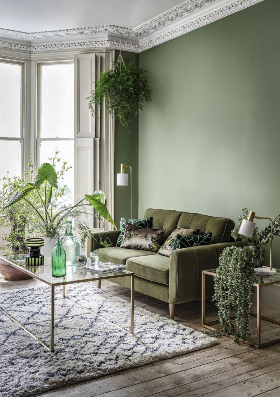 green living room ideas