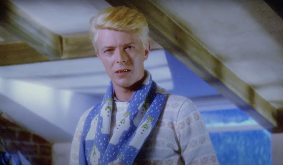 David Bowie introducing The Snowman. (TVC)