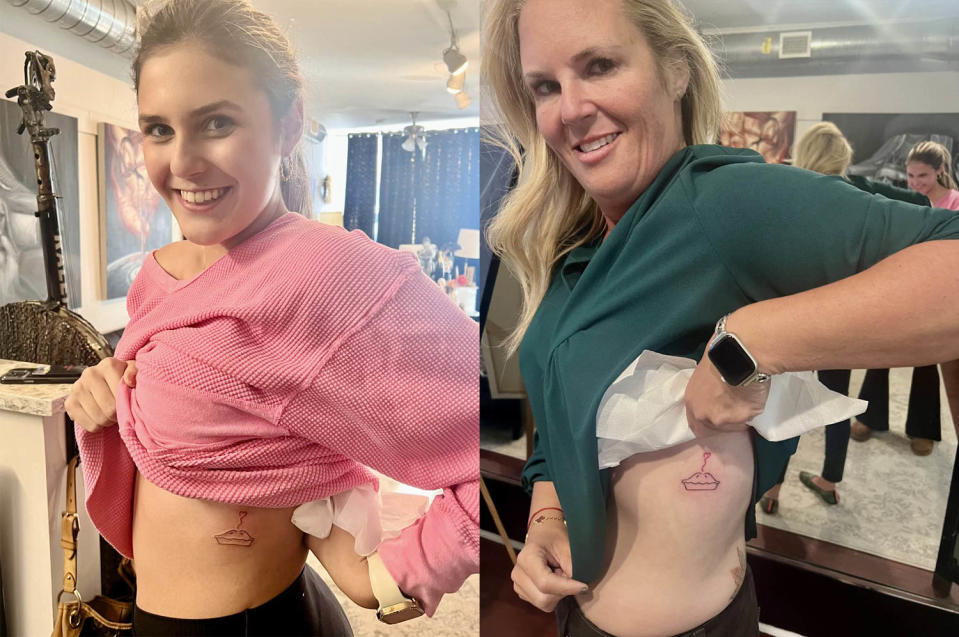 mother-daughter tattoos (Courtesy Meredith and Samara Ritchie)