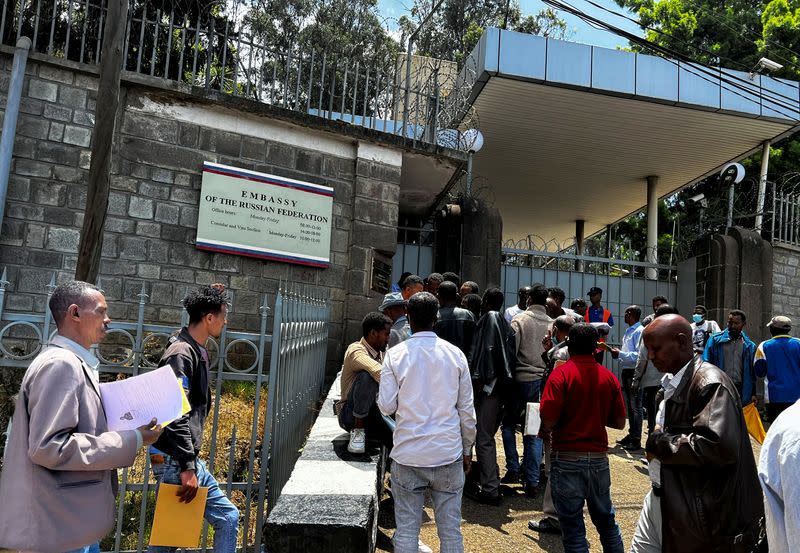 Ethiopians queue up to volunteer for Russia's fight in Ukraine