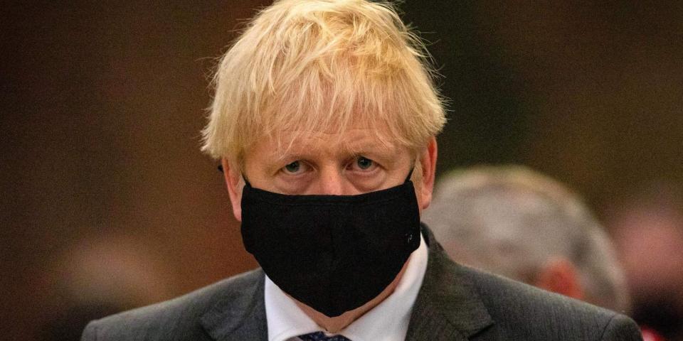 boris johnson back to work