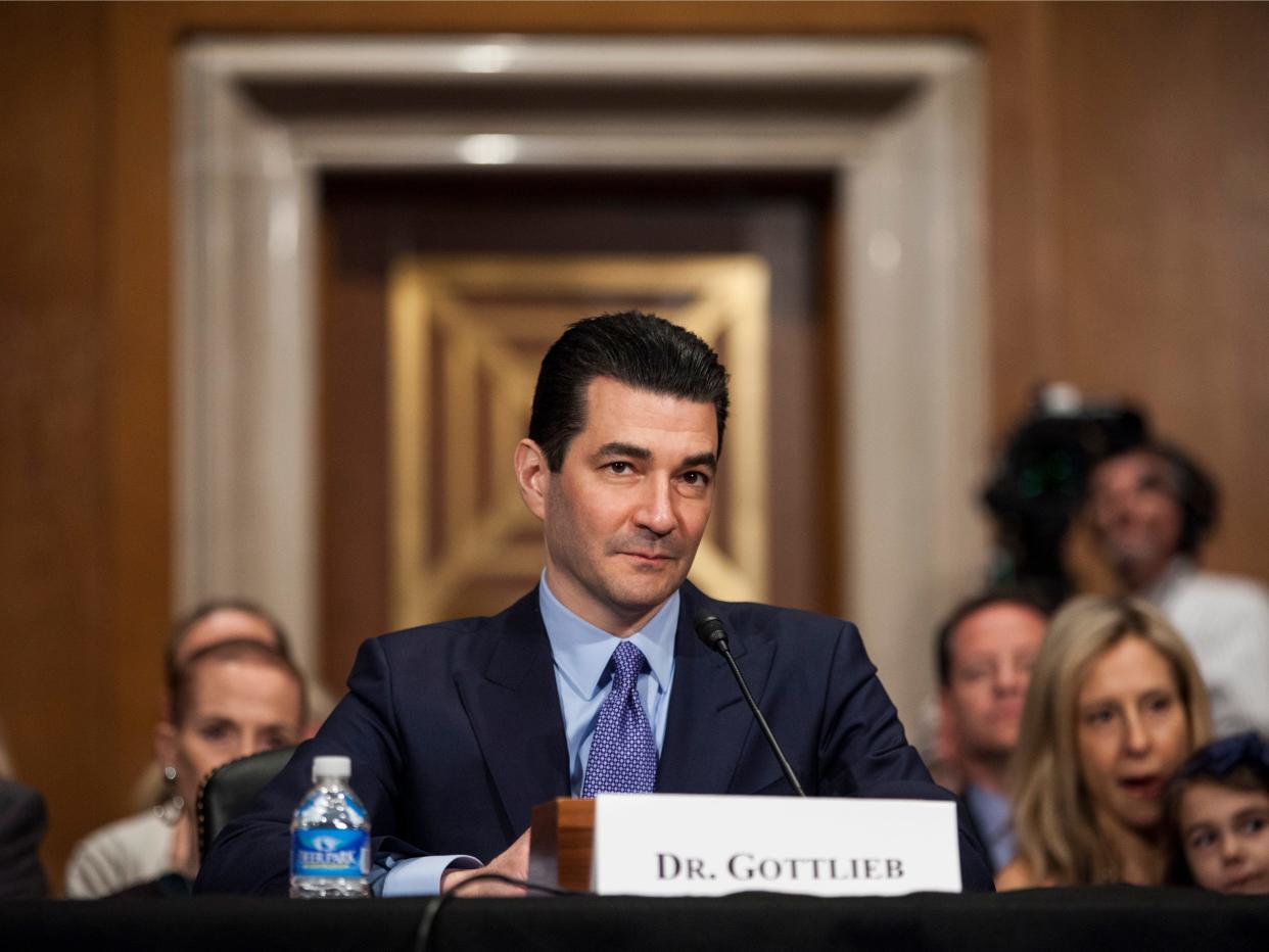 Scott Gottlieb addresses the US Senate