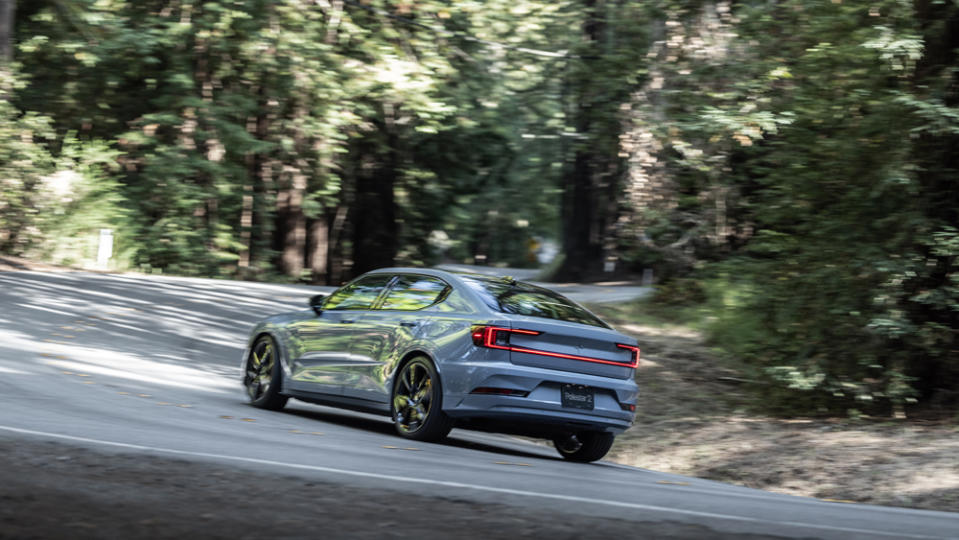 The all-electric Polestar 2 BST Edition 270.