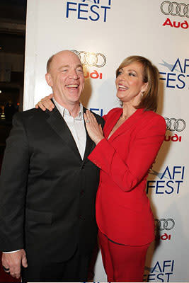 J. K. Simmons and Allison Janney at the AFI Fest screening of Fox Searchlight's Juno in Hollywood