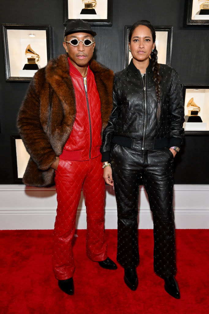 Pharrell Williams and Helen Lasichanh