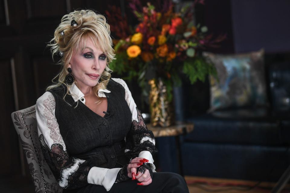 Dolly Parton sat down with Knox News at the Nov. 3 grand opening of the Heartsong Lodge u0026 Resort at Dollywood. She said it was important to her that families visiting the Pigeon Forge resort feel pampered.