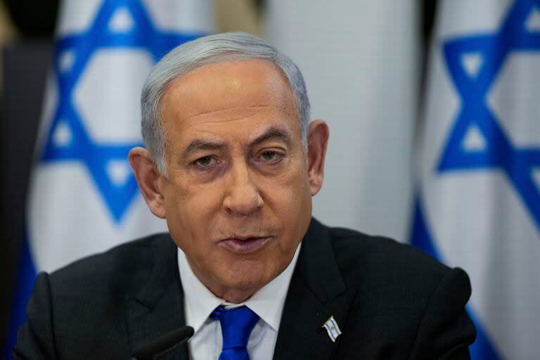 El primer ministro israelí, Benjamin Netanyahul, en Tel Aviv. (AP Foto/Ohad Zwigenberg, Pool, archivo)