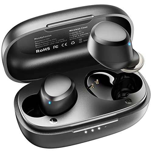TOZO A1 Mini Wireless Earbuds Bluetooth 5.3 in Ear Light-Weight Headphones Built-in Microphone,…