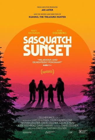 <p>courtesy of Bleecker Street</p> The poster for "Sasquatch Sunset"
