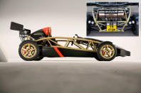 <p>The Ariel Atom V8 is a number <strong>generator</strong>. It has 500bhp, weighs just 550kg and takes a mere 2.3 seconds to accelerate from rest to 60mph. It’s also quicker from a standstill to 100mph than a <strong>Bugatti Veyron</strong>. However, one of the most dizzying of the Ariel digits is the 10,600rpm of its engine.</p><p>The motor is a 3.0-litre unit developed from a pair of Suzuki Hayabusa <strong>motorcycles</strong> engines spliced on a common crankshaft. This explains why peak torque arrives at 7750rpm. If you opted for the marginally more road-biased road-track model, the rev limit was set at 10,500, 100rpm less than the road-race version.</p>