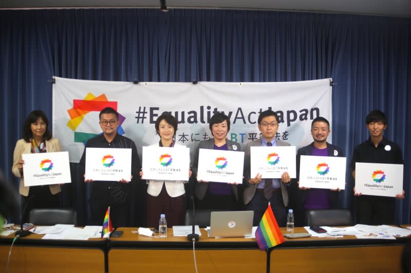 ▲日本Equality Act Japan運動。（圖／翻攝自Equality Act Japan）