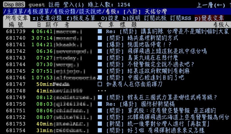 ▲PTT是台灣網友重要的論壇之一，近期因為共軍演習的相關評論登上微博。（圖/翻攝PTT）
