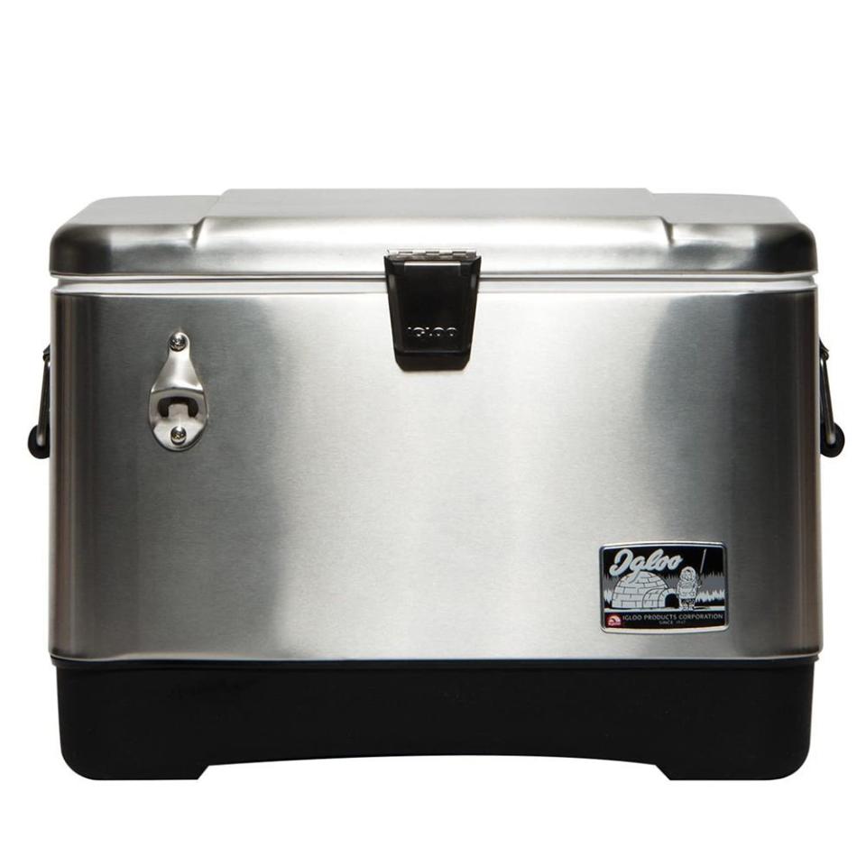 18) Igloo Stainless Steel Cooler