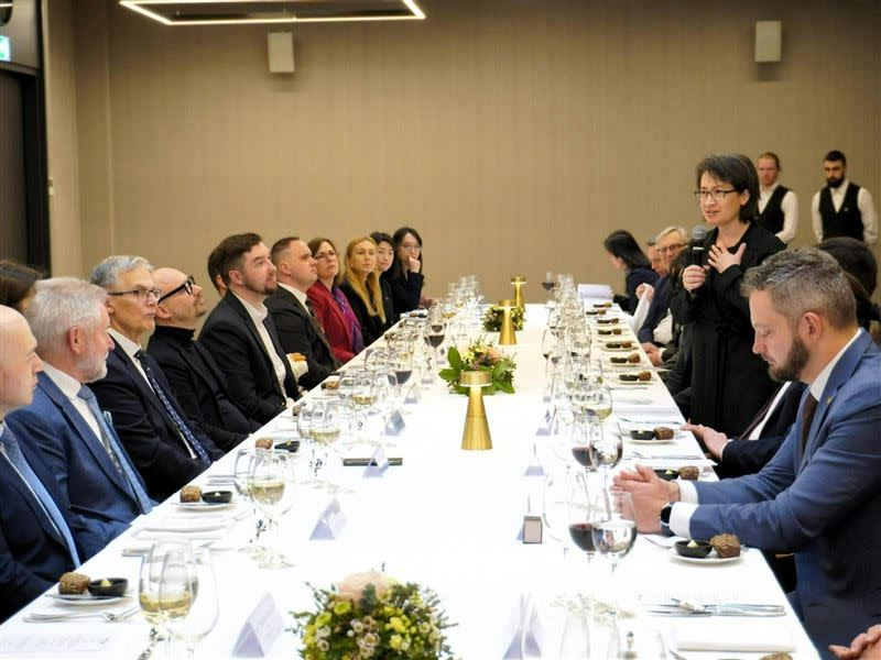 副總統當選人蕭美琴會晤捷克及立陶宛國會議長並順訪波蘭，深化我國與中東歐國家友好情誼。（圖／外交部提供)