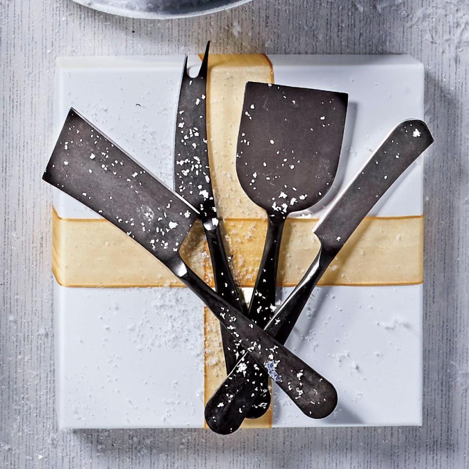 Slate Black Cheese Knives