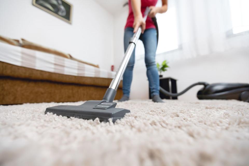 13) Give your carpet some TLC