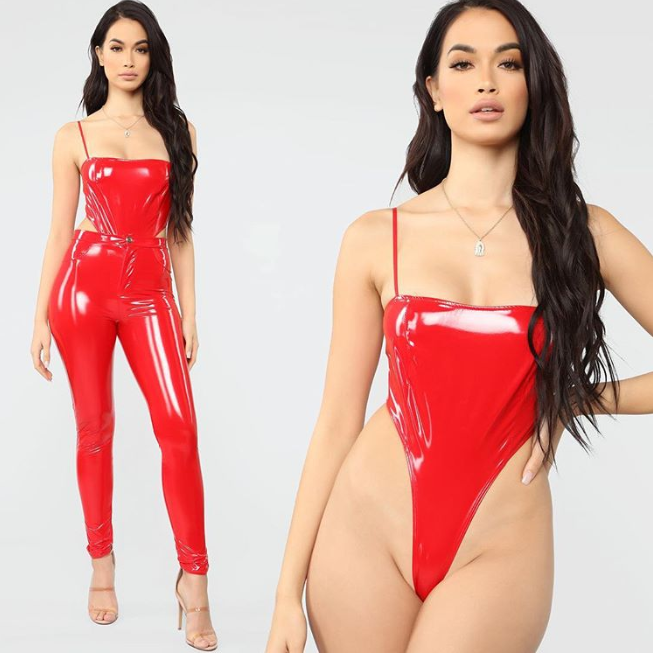 The ‘red hot’ new bodysuit. Photo: Instagram/Fashionnova