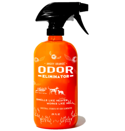 best odor eliminators- Angry Orange Citrus Pet Odor Eliminator Spray