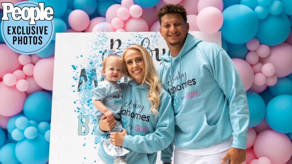 Patrick Mahomes and Brittany's Gender Reveal Party