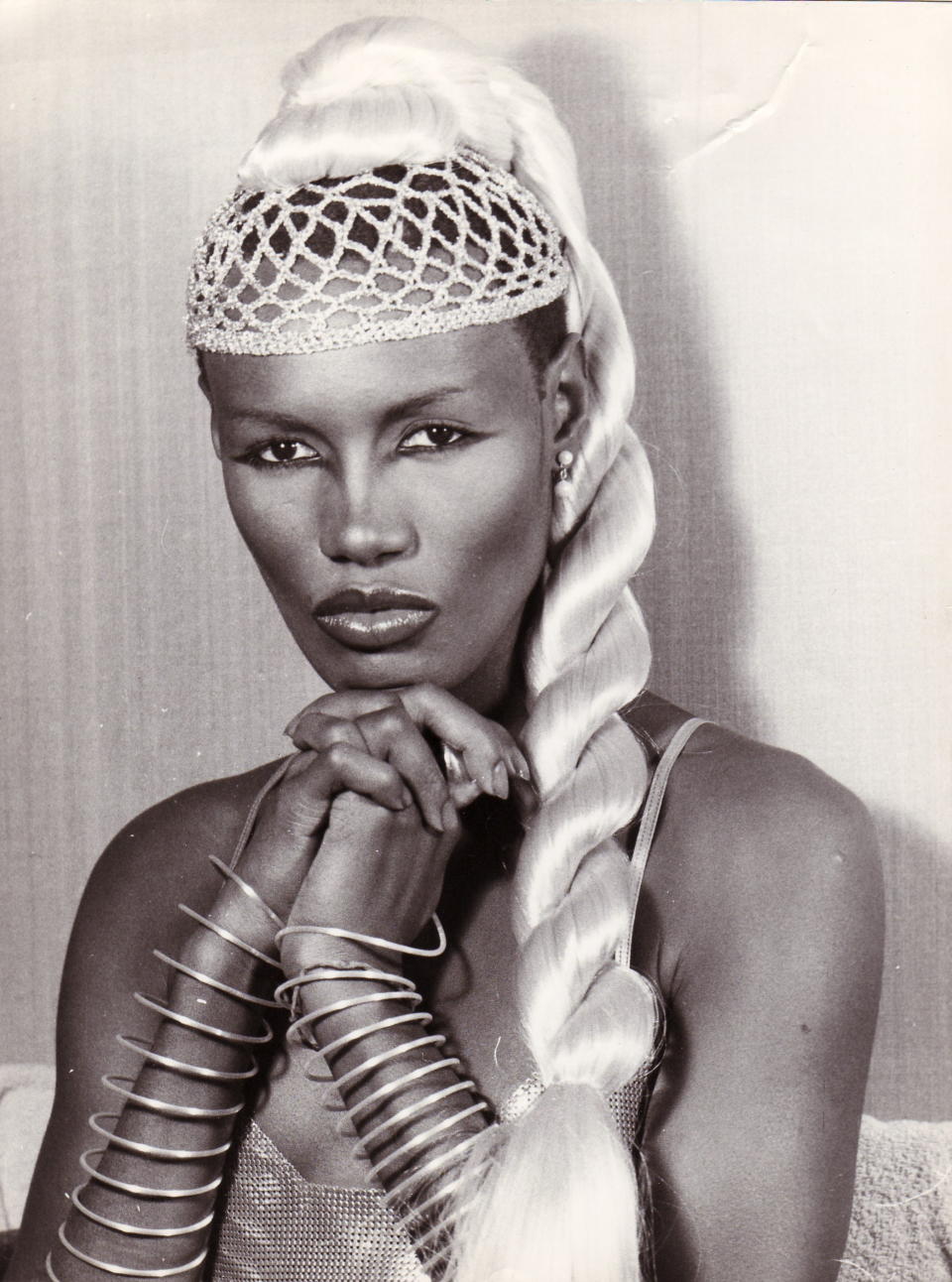 1977: Photo of Grace Jones