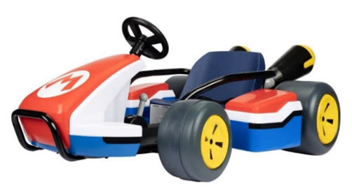 Así es el carro eléctrico de Mario Kart que tiene defectos