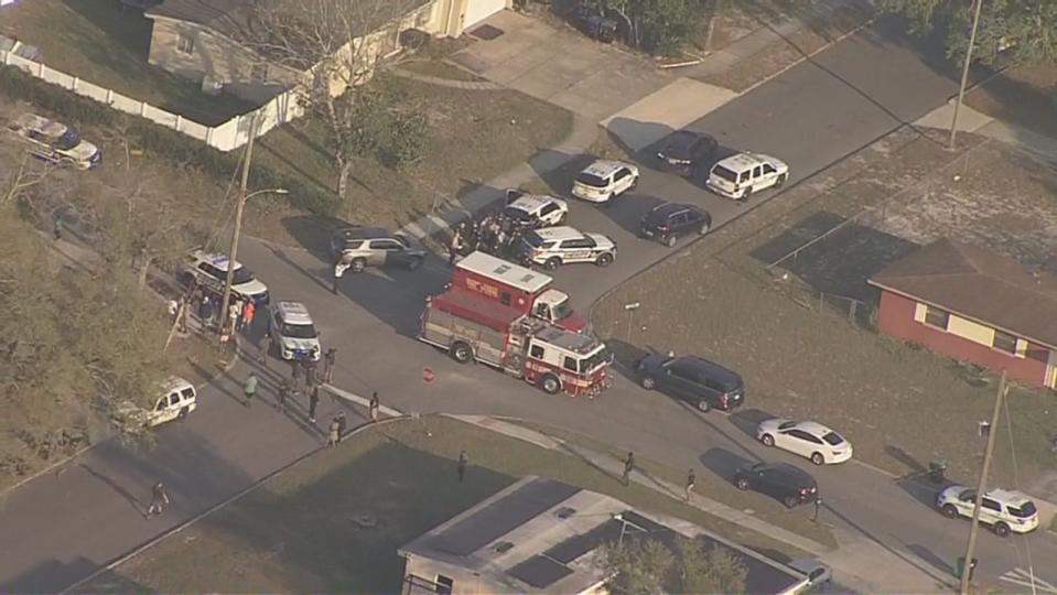 There is a large deputy presence in Orange County after a report of multiple people shot in Pine Hills.