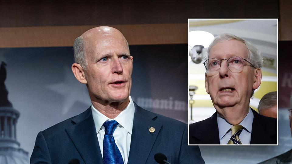 Rick Scott, Mitch McConnell