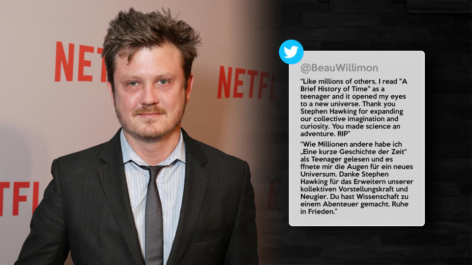 Beau Willimon, Film- und Serienproduzent („House of Cards“)