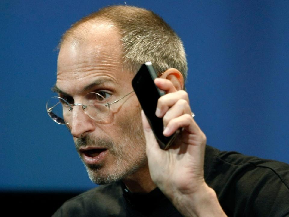 iPhone 4 Steve Jobs