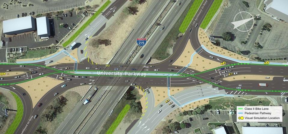 University and transportation officials have announced a nearly $23 million construction project to ease traffic congestion on Interstate 215 near the California State University, San Bernardino campus.