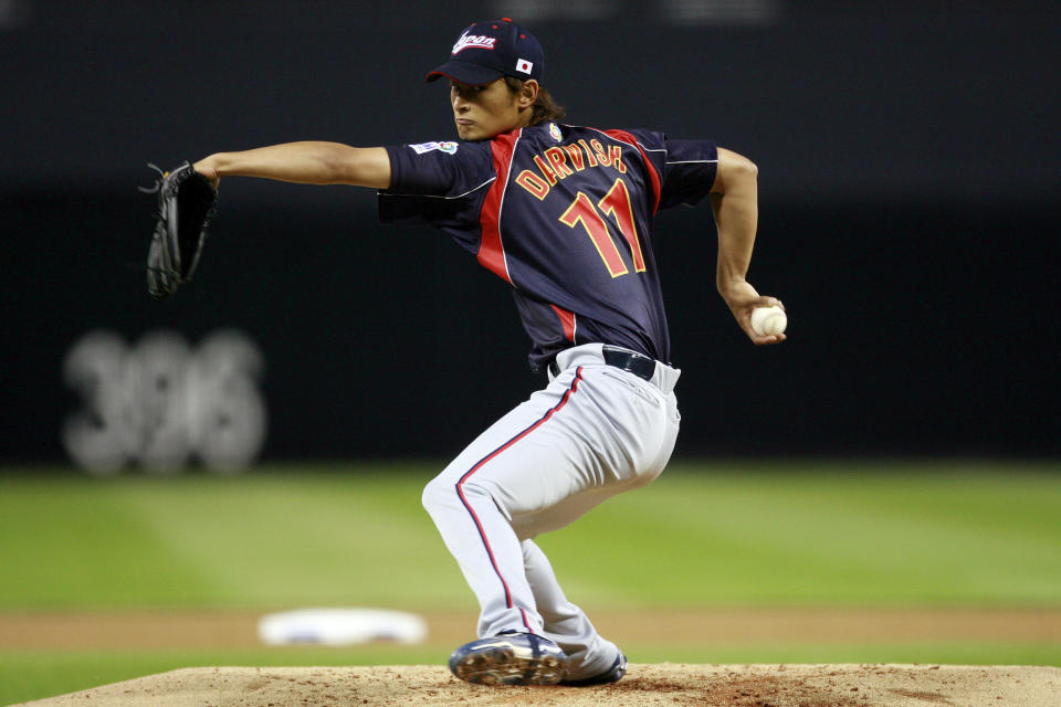 達比修有也將再次出戰WBC。（Photo by Jeff Bottari/Getty Images）