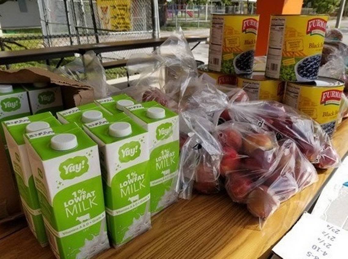 Feeding South Florida feeds about 1 million people a year in Miami-Dade, Brwoard, Palm Beach and Monroe counties. Here are some of the items in its food pantries.