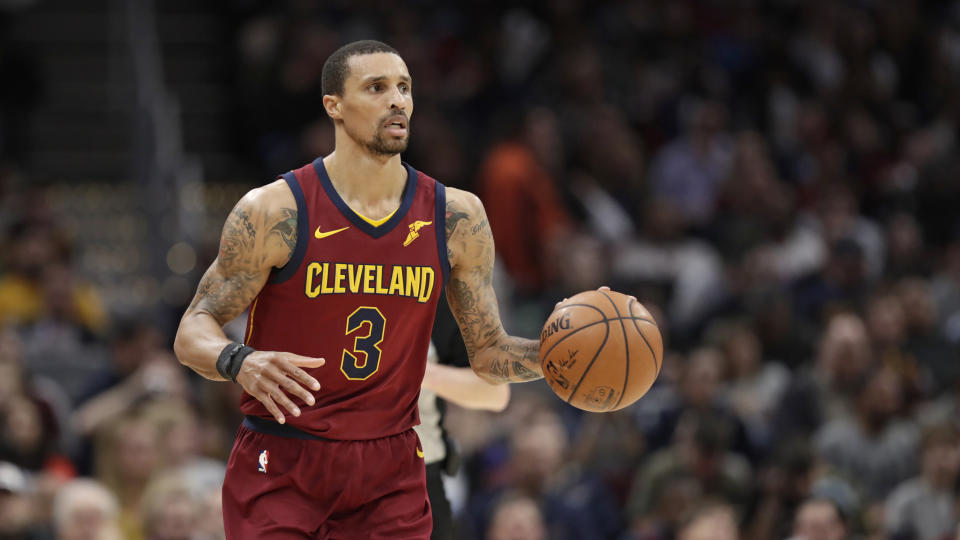 George Hill is a graduate of IUPUI. (AP Photo/Tony Dejak)