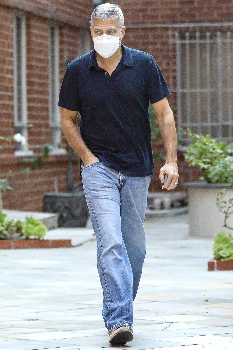 <p>George Clooney was spotted out and about in Beverly Hills, California.</p>