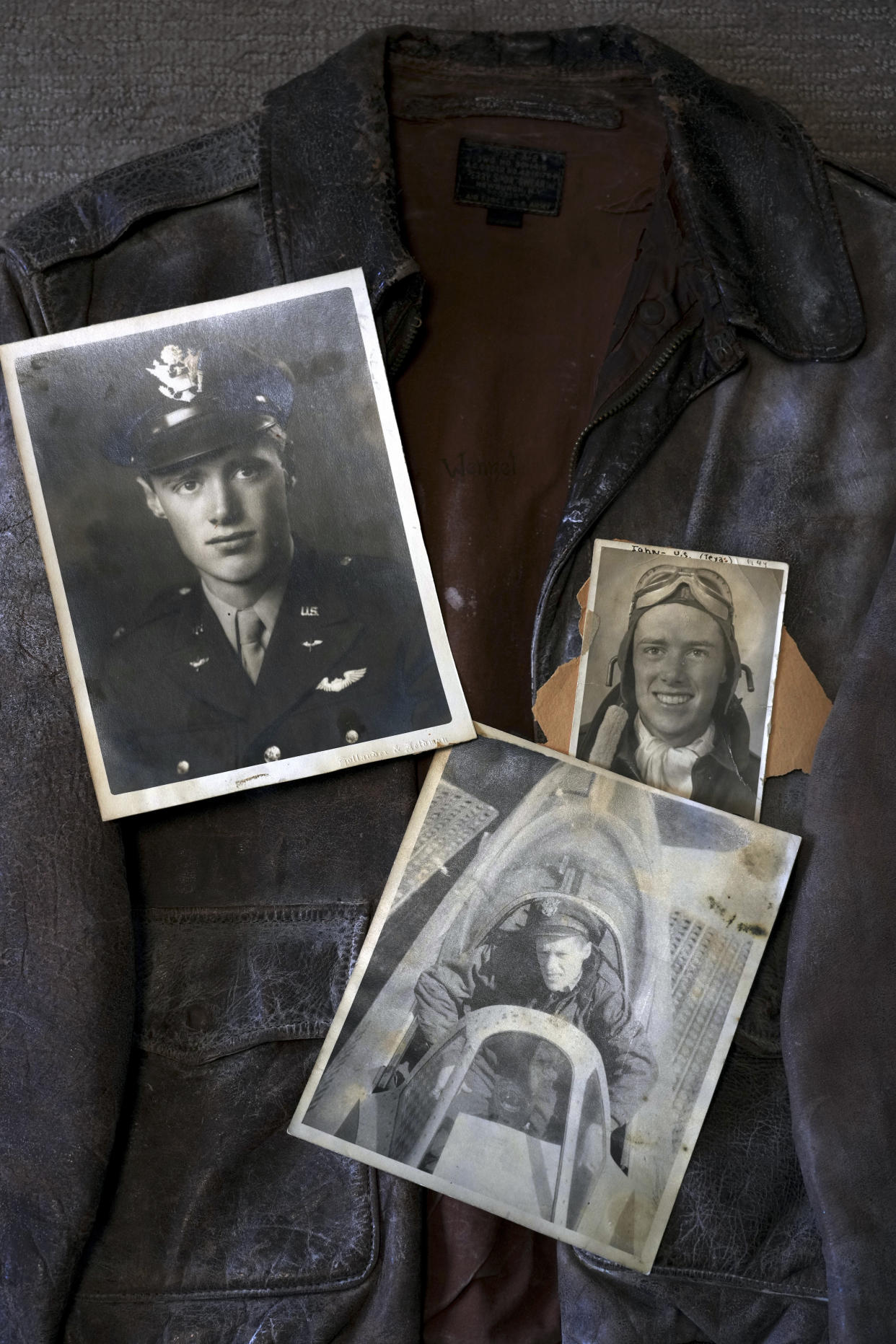 John Wenzel dejó la universidad tras el bombardeo de Pearl Harbor y se hizo piloto, volando en 93 misiones en Europa antes de cumplir 21 años. (Michelle V. Agins/The New York Times)
