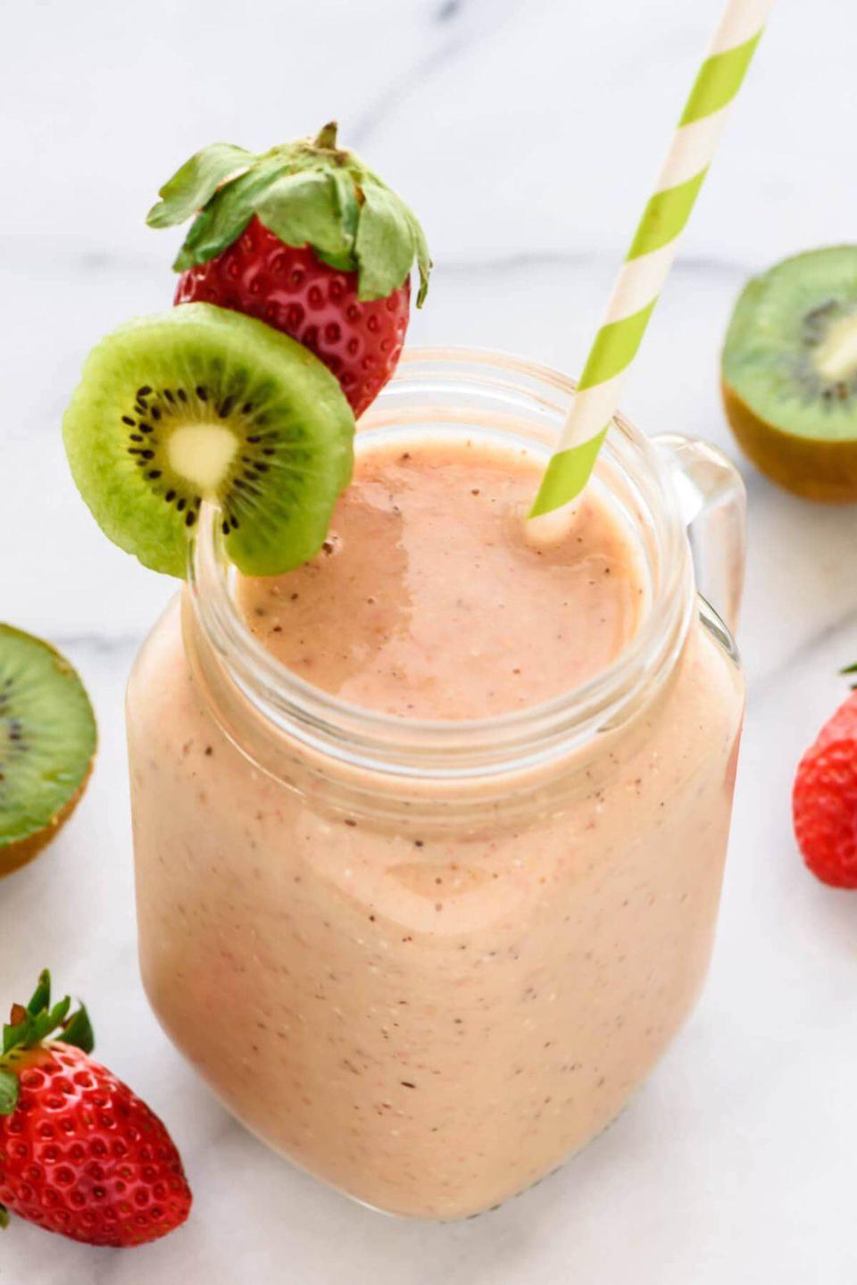 Strawberry Kiwi Smoothie