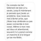 <p>Son leitmotiv est clair, il faut “libérer la parole et la jouissance des femmes”. Un défi que la page, lancée par la journaliste Dora Moutot, a à cœur de relever. Crédit photo : Instagram tasjoui </p>