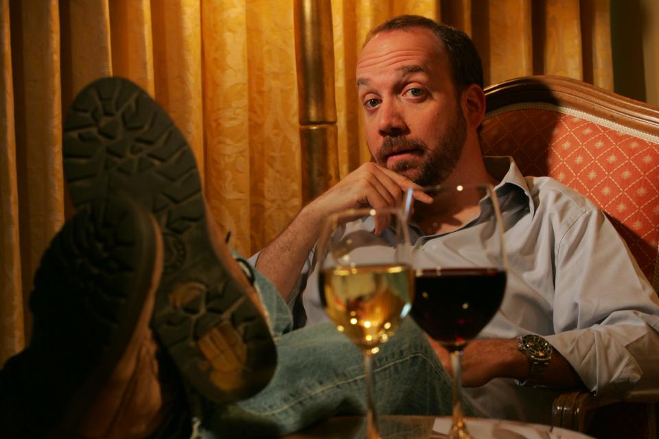 "Sideways" star Paul Giamatti posing for a USA TODAY portrait in Los Angeles in 2004.