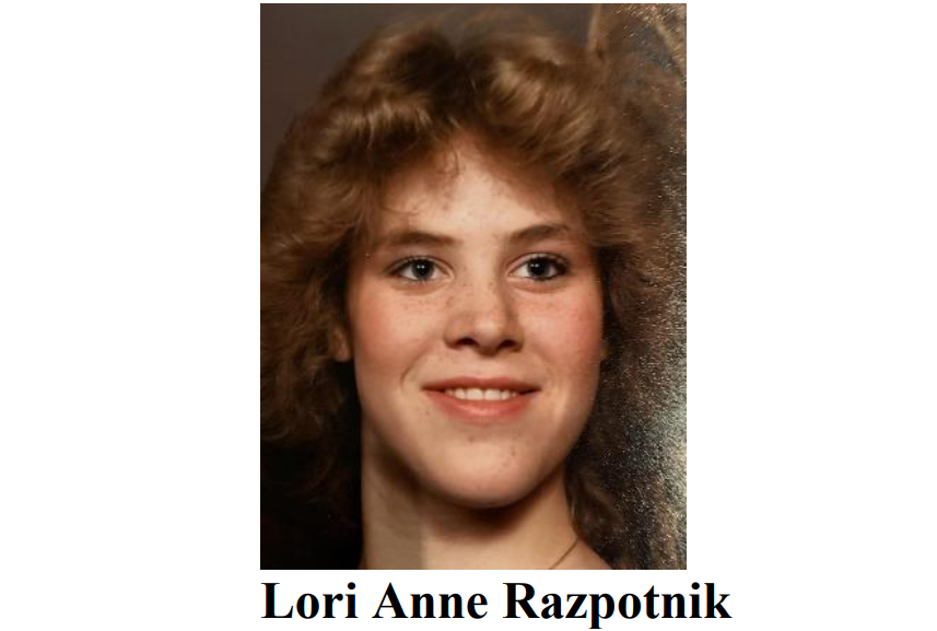 Lori Anne Razpotnik of Lewis County, Wash. Razpotnik’s remains were recently identified, 40 years after she was murdered by serial killer Gary Ridgeway. (King County Sheriff’s Office)