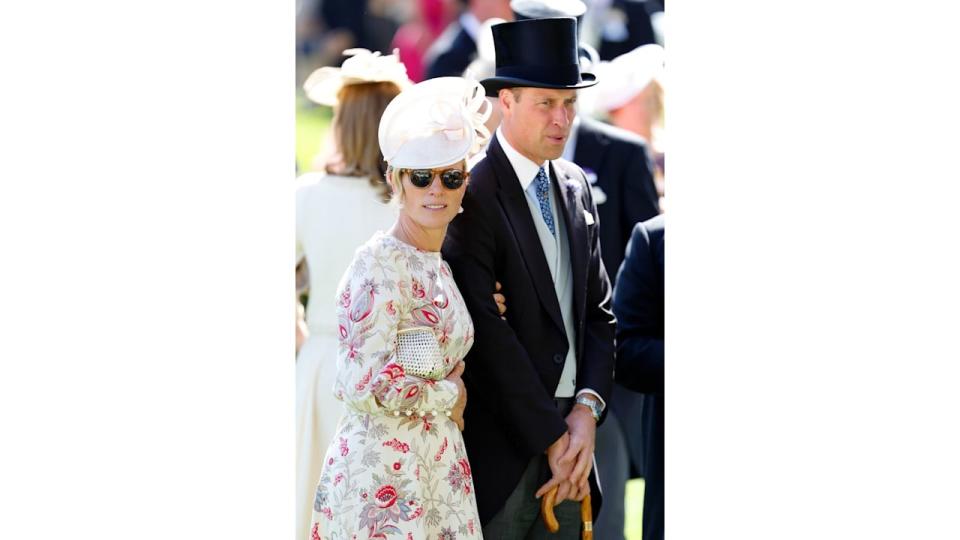 Zara Tindall and Prince William attend day two of Royal Ascot 2024