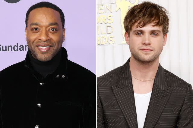 <p>Dia Dipasupil/Getty ; Frazer Harrison/Getty</p> Chiwetel Ejiofor attends the "Rob Peace" Premiere during the 2024 Sundance Film Festival on January 22, 2024 in Park City, Utah. ; Leo Woodall attends the 29th Annual Screen Actors Guild Awards on February 26, 2023 in Los Angeles, California.