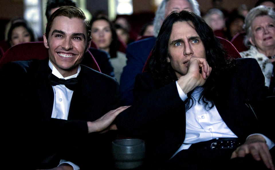<p>Oh hai, Mark. You don’t have to see <em>The Room</em>, Tommy Wiseau’s epically awful midnight screening staple, to enjoy James Franco’s giddy making-of comedy, but it will definitely enhance the experience. Either way, the surprisingly poignant <em>Disaster Artist, </em>led by a killer Franco performance, makes for one of the best “Welcome to Hollywood” stories we’ve seen in ages. Unlike <em>The Room</em>, this is one of those movies you hope never ends. <em>— K.P. </em>(Photo: Everett Collection) </p>