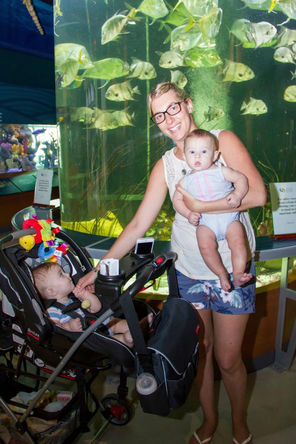 Experience “Stroller Daze” at the Cox Science Center & Aquarium this Wednesday.