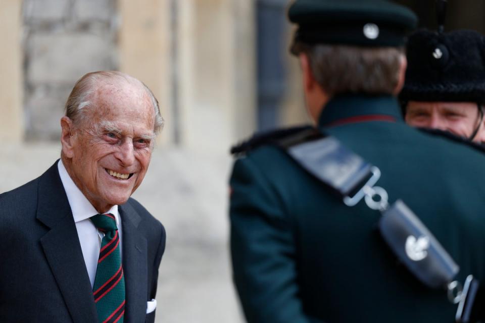 The Duke of Edinburgh, who died in April 2021 (Adrian Dennis/PA) (PA Archive)